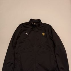 PUMA x Ferrari Racing  XL Black Zip Jacket