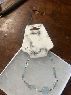 Aquamarine bracelet