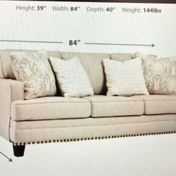 Linen couch Set 
