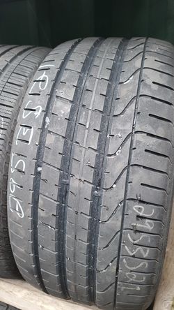 295 35 21 (1) CANT find this size? I HAVE IT! used tires FREE installation and balance