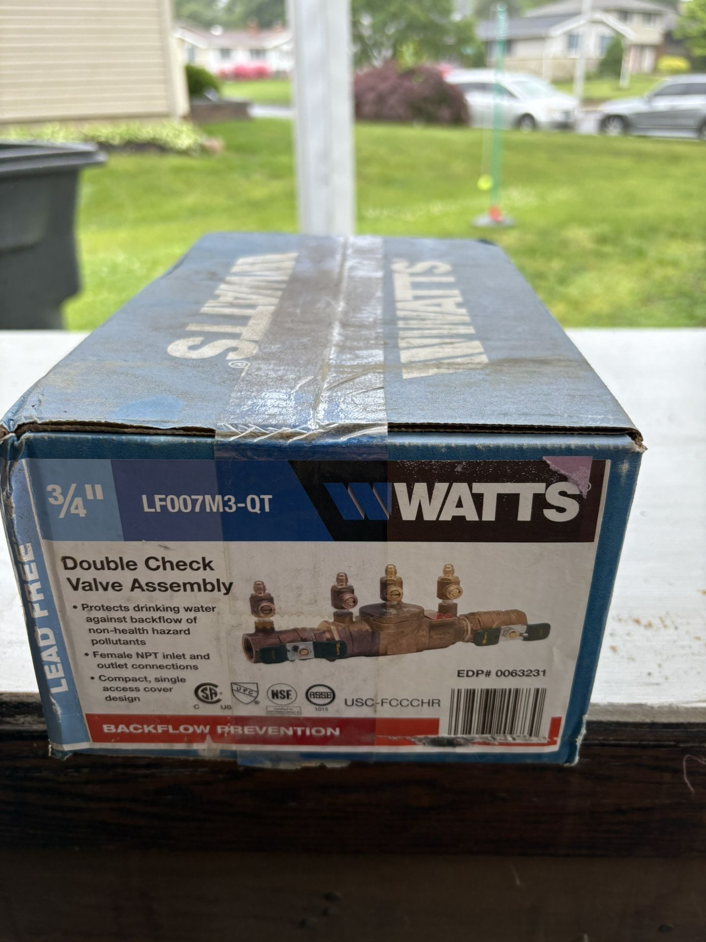 Watts 3/4” Double Check Valve