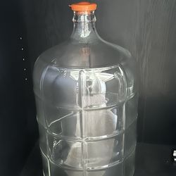 Italian Glass 5 Gallon Jug
