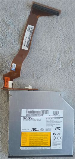 Dell 0M7600 Sony DW-D56A Slim DVD/CD Rewritable Drive w/ Flex Cable