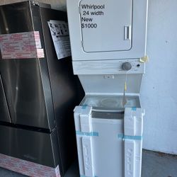 Whirlpool Stackable Washer Dryer 
