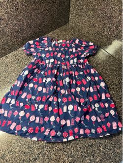 H&M navy party themed dress 1 1/2-2y