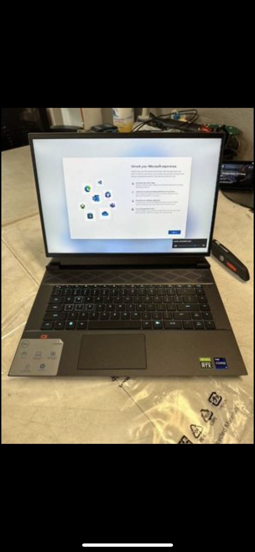Dell G16 7620 Gaming16inchQHD 165Hz,IntelCore i9, 32GB DDR5, 1TB SSD, NVIDIA GeForce RTX3070Ti OBO