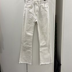 Zara White Jeans 