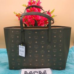 MCM PORTUNA MEDIUM TOTE BAG