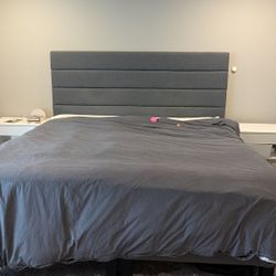 FREE King Size Upholstered Bed Frame