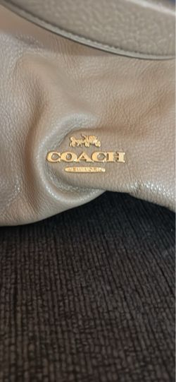 Tan coach bag