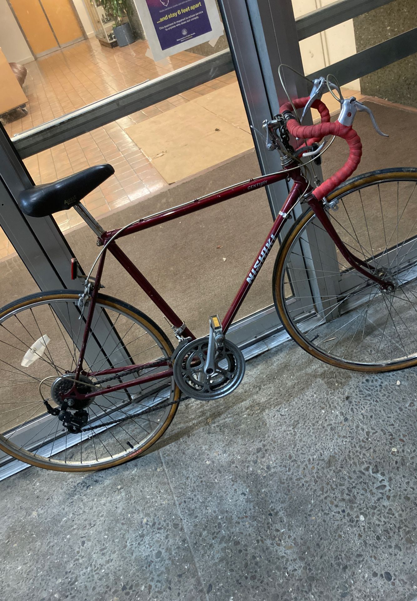 Vintage 1983 Nishiki Century Road Bike 10 Speed 23 inch steel frame