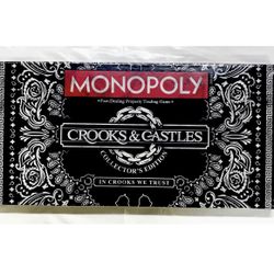 Monopoly Crooks & Castles Collector's Edition  Board Game New Once Hasbro