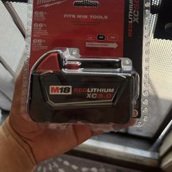 Milwaukee M18 5.0ah Battery