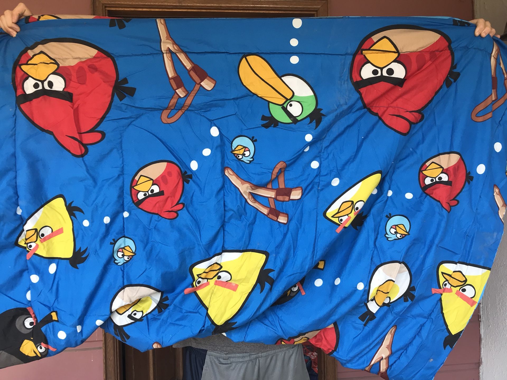 Angry Birds blanket