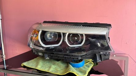 MINT! 2017-2020 BMW 5-SERIES G30 RIGHT PASSENGER LED ADAPTIVE HEADLIGHT OEM