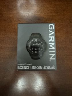 Garmin Instinct Crossover Solar Smartwatch