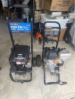 🔥 PRESSURE WASHERS FOR PARTS / REPAIR – BOTH UNITS 🔥