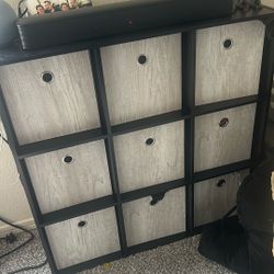 9 Cube Drawer And 6 Cube Drawer