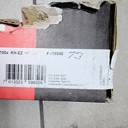 Hilti KH-EZ 1/4"×2 5/8" Concrete Anchors