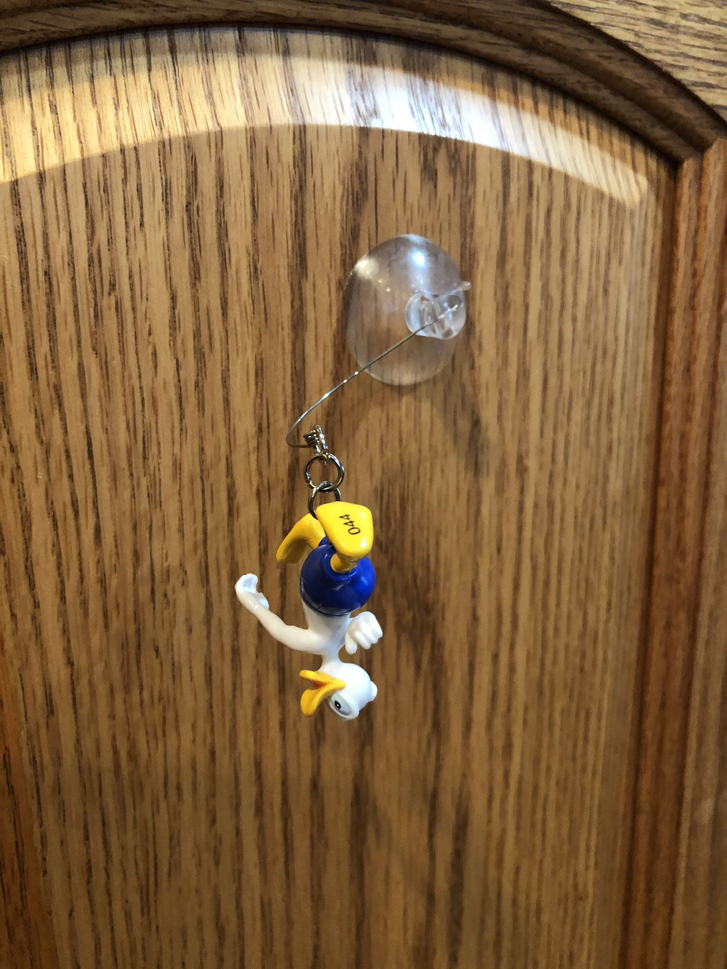 Disney Donald Duck California Adventures Dangler . Sticks On Most Surfaces. Size 2 inches Long. Brand New