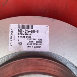 Vw Audi Brake Rotors