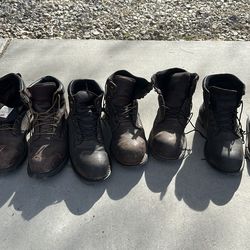 Redwing steel toe size 12 boots- used