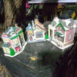 Ceramic Christmas Cottages