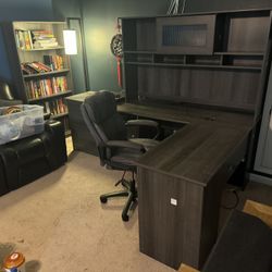 Four Piece Computer Desk w/ Chair