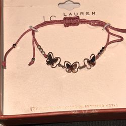 LC Lauren Butterfly Bracelet with Recycled Metal