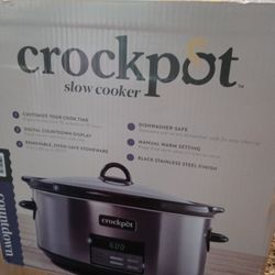 8 QT. CROCKPOT SLOW COOKER