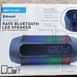 Soundlogic Wireless Rave Bluetooth LED Speaker