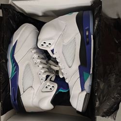 Air Jordan 5 Grapes 2025 Size 9.5
