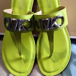 Michael Kors Parker Leather Sandles