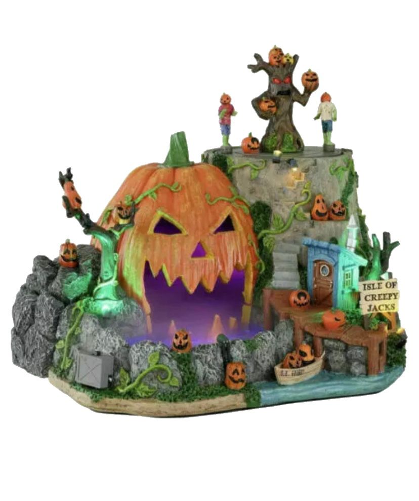 Lemax Spooky Town “Isle Of Creepy Jacks” Halloween Village 2021 