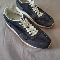 Zara Men's Retro Style Sneakers Blue 9 