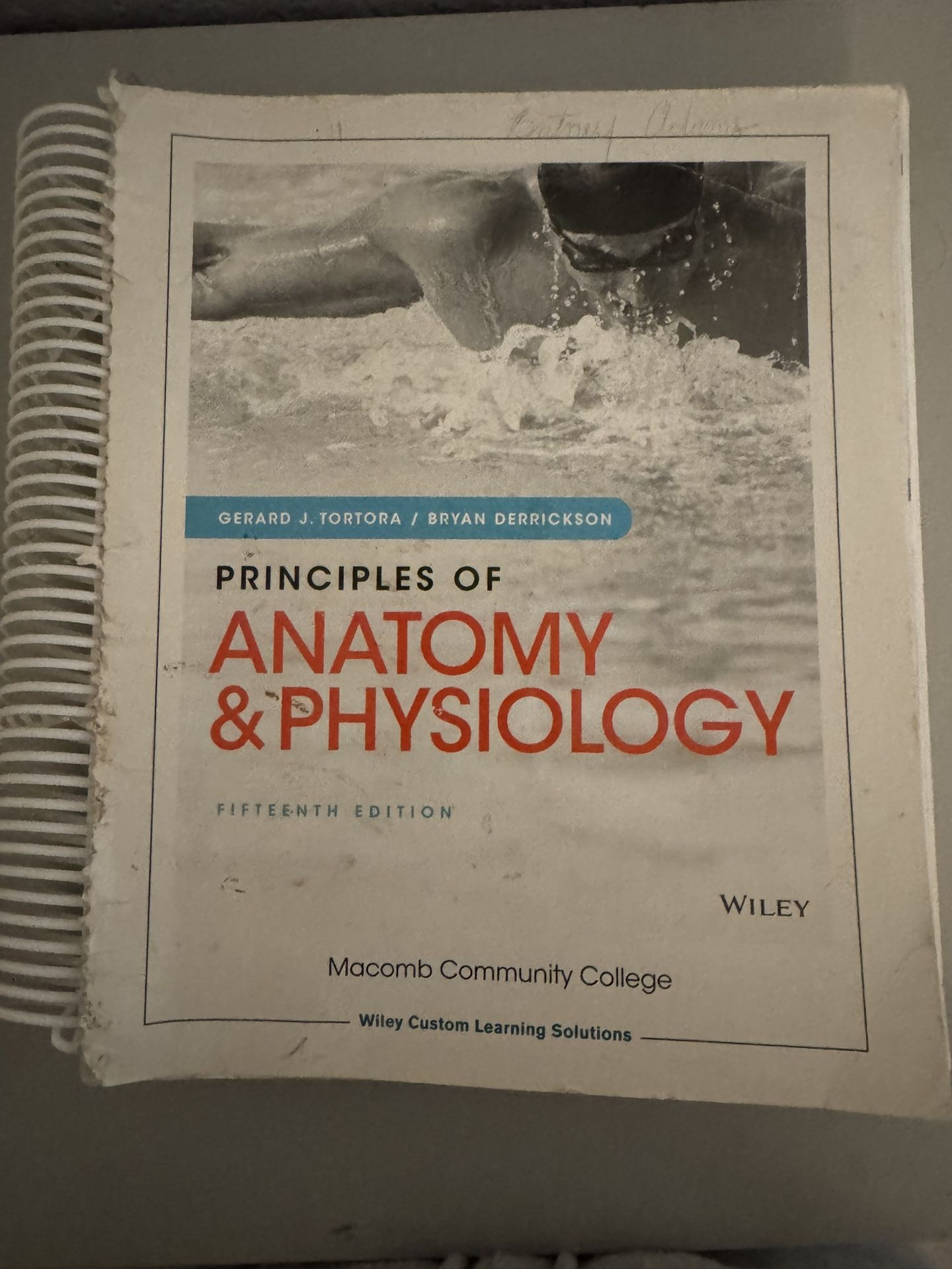 Anatomy And Physiology Fifteenth Edition By Gerard Totora