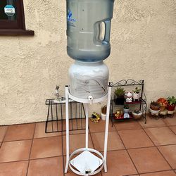 Water Dispenser with Metal White Stand   (Northridge)