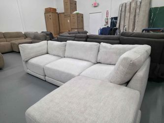 White Modular Sectional