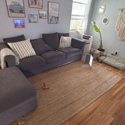 IKEA Harlanda 3-Seat Sofa + Ottoman (PICK UP ONLY)