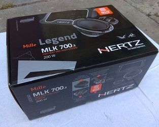 Hertz MLK 700.3 Mille LEGEND Series component speaker system - NEW in BOX