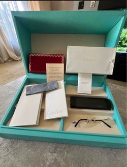 Cartier Optical glasses titanium