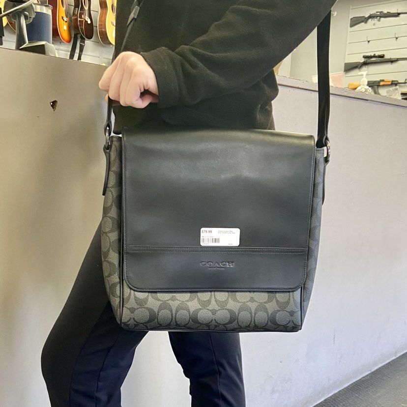 COACH HOUSTON MAP OVER THE SHOULDER BAG 11050416
