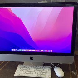 Apple iMac Retina 5K, 27 inches -MacOS Monterey 