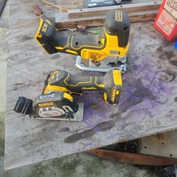 Mini Cuter And Jigsaw  Dewalt