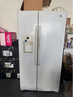 White fridge