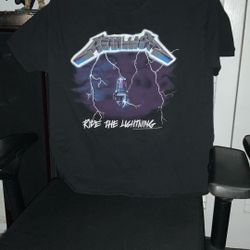 Metallica Ride The Lightning T-shrit