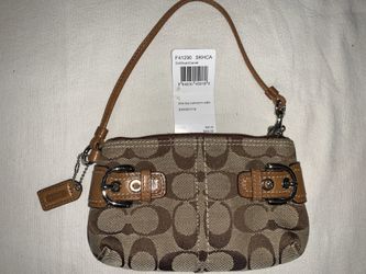 NWT Coach Wristlet- authentic.