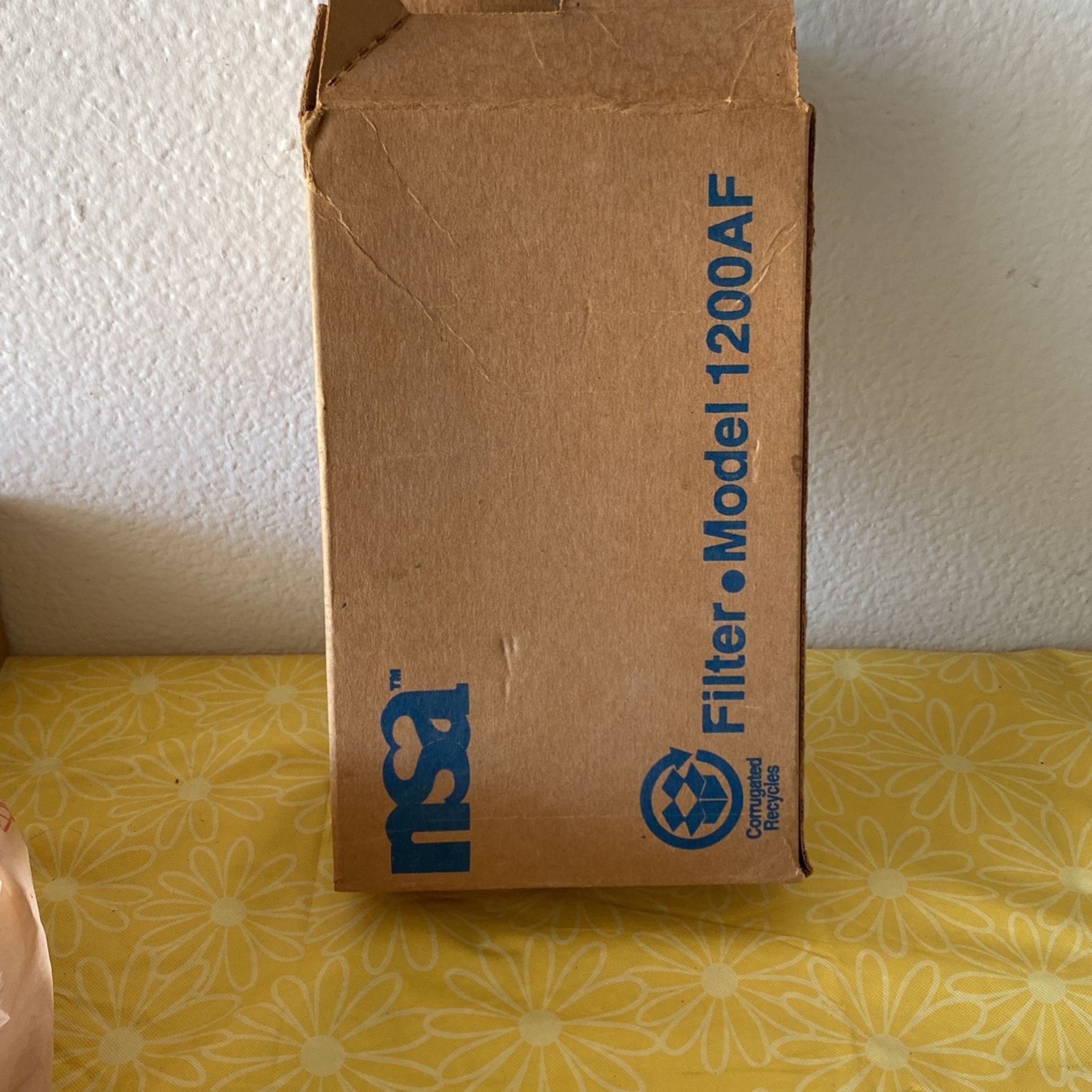 Air Filter, NSA Model, 1200 Af