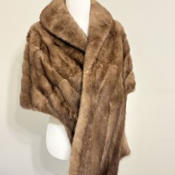 1960s Genuine Mink Stole