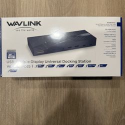 WAVLINK DisplayLink Docking Station Triple Monitor 4K@60Hz for 3 Monitors, 100W Charging for Thunderbolt 4/3, USB C M1 M2 M3 M4 Mac/Windows/Chrome - 3